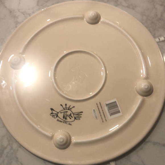 Tika Home ETC. crab/Tabasco platter NWT - Picture 3 of 4